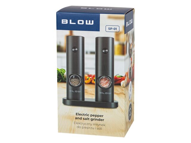 Electric salt and pepper grinder with window BLOW SP-01 - imagine 4
