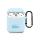 Lacoste LCA2SLB AirPods cover blue Silicone - imagine 3
