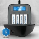 Battery charger Ni-MH USB-C everActive NC1000MV2 - imagine 5