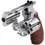 RANGER Python 357 Magnum 2.5  chrome KWC revolver cal. 4.5 BBs 6-shot. FULL METAL CO2 (AAKCMD661BZB) - imagine 2