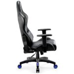 Gaming chair Diablo Chairs X-One 2.0 Normal Size black-blue - imagine 4