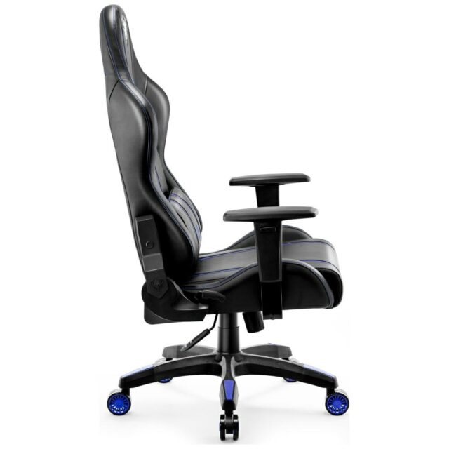 Gaming chair Diablo Chairs X-One 2.0 Normal Size black-blue - imagine 4