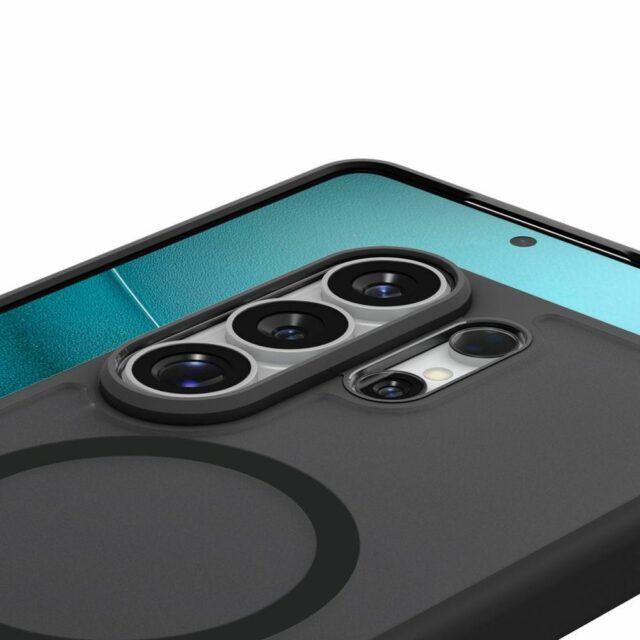 Spigen Ultra Hybrid Mag MagSafe case for Samsung Galaxy S26 Ultra frost black - imagine 5