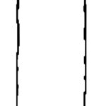 iPhone 12 mini Lepicí Páska pro LCD Black