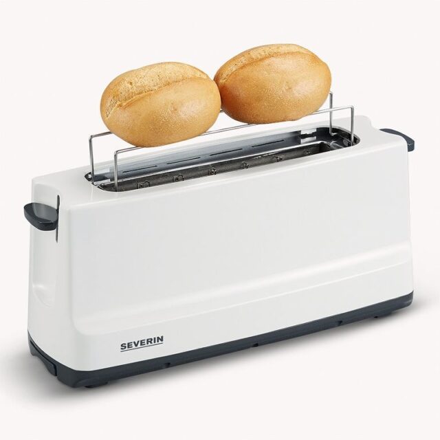 Severin AT 2232 toaster 2 slice(s) 800 W Grey  White - imagine 2