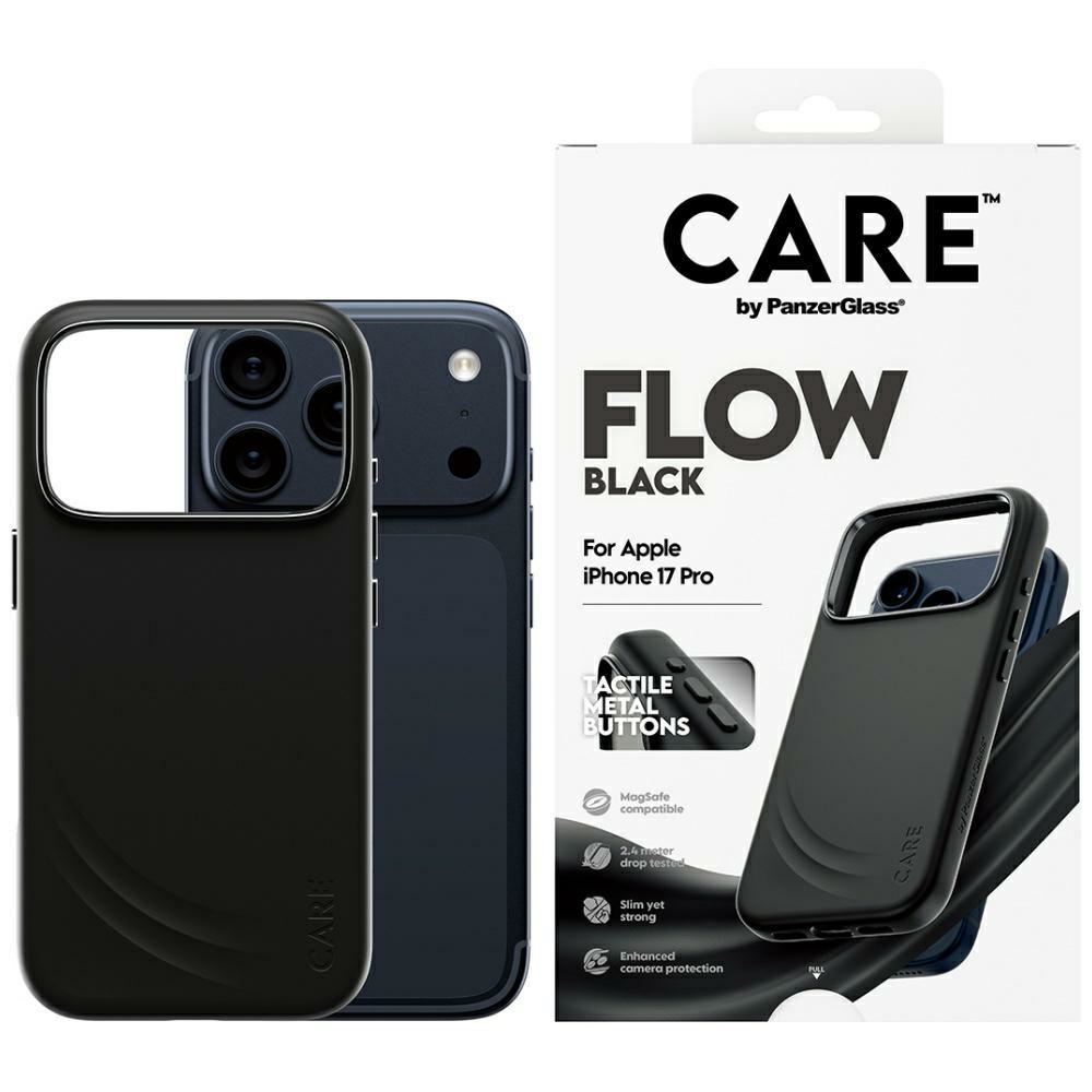 cps-902c1e185b5b0480f0bf57ece01e8155-2026-03-24-06-45-45 CARE by PanzerGlass Feature FLOW MagSafe case for iPhone 17 Pro - imagine 1