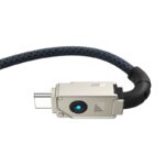 Baseus Unbreakable USB C to USB C cable 1 m 100 W - imagine 3