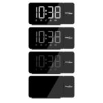 Digital LED clock radio with GreenBlue projector  FM radio  alarm  12/24 clock  5V DC USB power supply + CR2032  GB172 - imagine 5