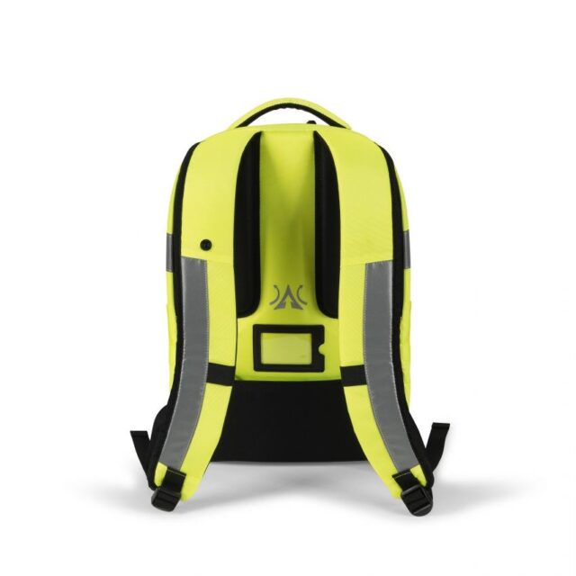 DICOTA Hi-Vis backpack Yellow Polyethylene terephthalate (PET)  Thermoplastic polyurethane (TPU) - imagine 4