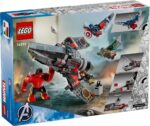 LEGO MARVEL 76292 Captain America VS Red Hulk Duel - imagine 2