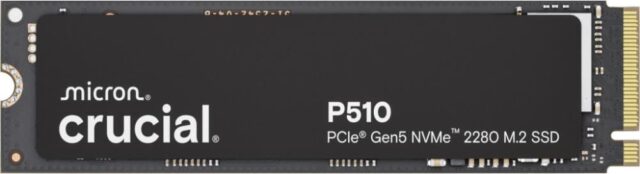 Crucial SSD Drive P510 1TB PCie 5.0 NVMe - imagine 2