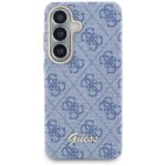 Case Guess 4G Script MagSafe for Samsung  Galaxy S26 blue - imagine 3
