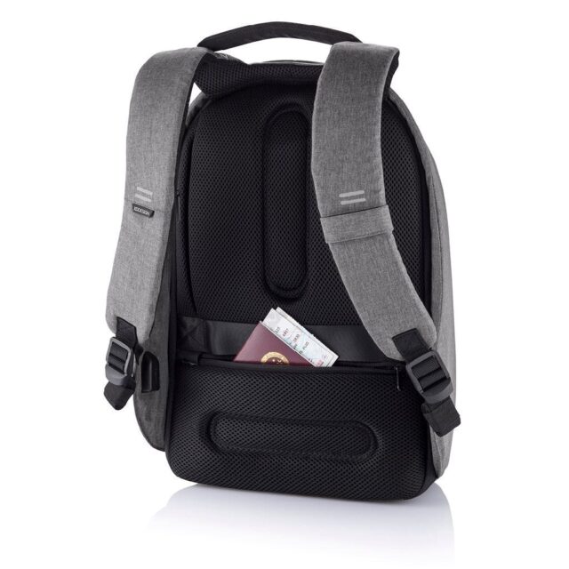 XD DESIGN ANTI-THEFT BACKPACK BOBBY HERO SMALL GREY P/N: P705.702 - imagine 4
