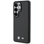 Case BMW M Kevlar Logo MagSafe for        Samsung Galaxy S26 Ultra black - imagine 2