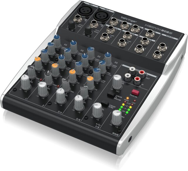 Behringer Xenyx 802S 2 channels Black  Silver - imagine 2