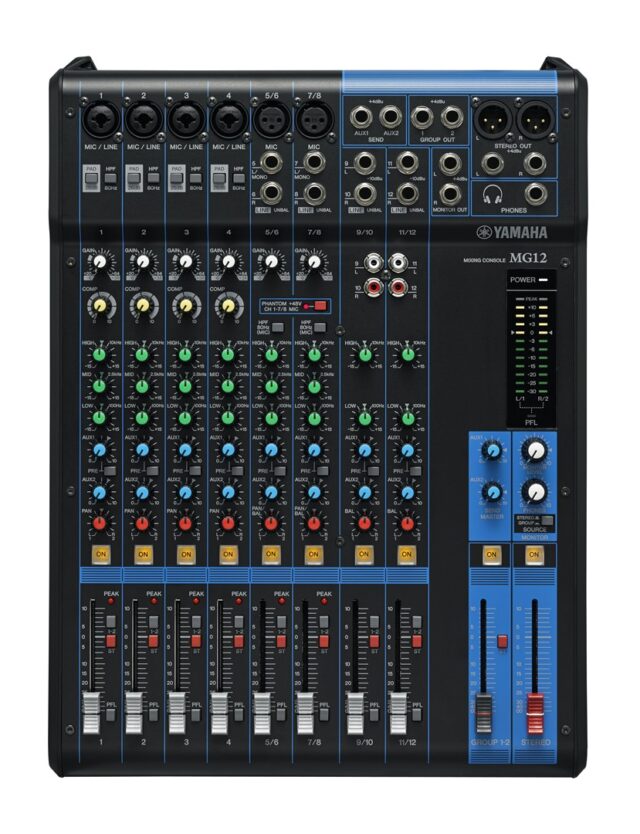 Yamaha MG12 - 12-channel mixing console - imagine 2