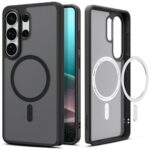 Spigen Ultra Hybrid Mag MagSafe case for Samsung Galaxy S26 Ultra frost black - imagine 3