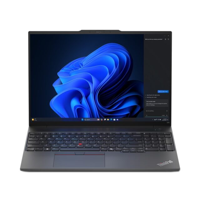 Lenovo ThinkPad E16 Gen 2 (AMD) AMD Ryzen™ 5 7535U Laptop 40.6 cm (16 ) WUXGA 8 GB DDR5-SDRAM 256 GB SSD Wi-Fi 6E (802.11ax) Windows 11 Pro English Black New Repack/Repacked - imagine 7