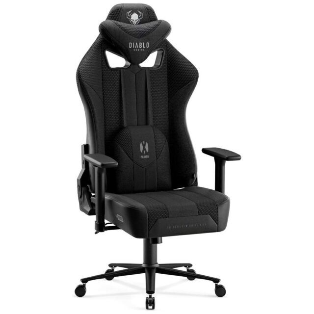 Fotel gamingowy Diablo Chairs X-Player    2.0 King Size czarny - imagine 2