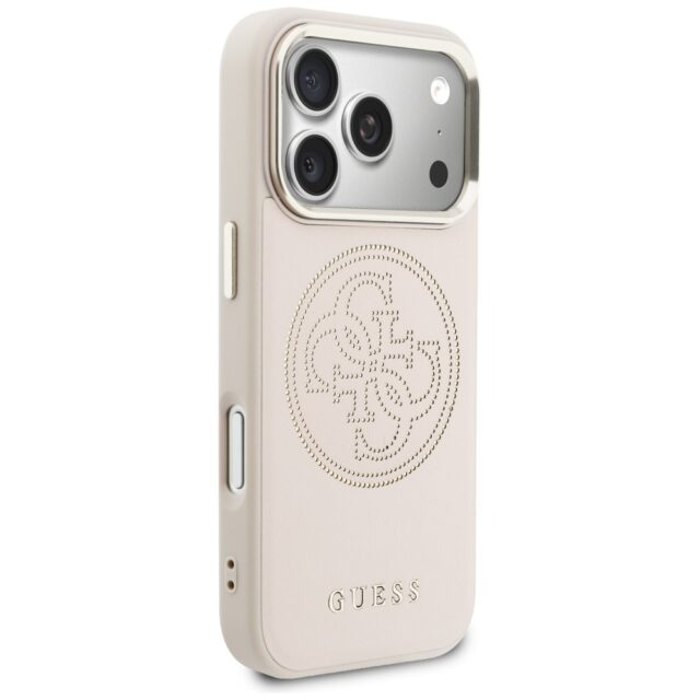 Etui Guess Perforated 4G MagSafe do       iPhone 17 Pro różowy - imagine 4