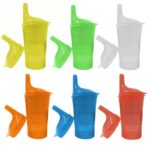 Safety cup to eat and drink Blue - imagine 2