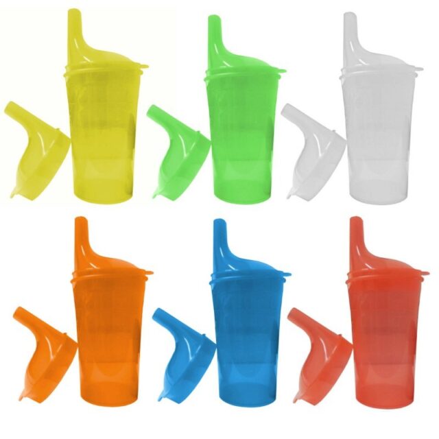 Safety cup to eat and drink Blue - imagine 2