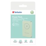 Verbatim Charge 'n' Go Magnetic Wireless Power Bank 10000mAh Green - imagine 4