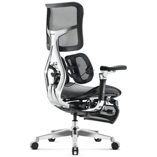 Ergonomic chair Diablo Chairs V-Kinetic black - imagine 3