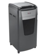 Rexel AutoFeed+ 600X automatic shredder  P-4  cuts up to 4x36mm  600 sheets  110 litre bin