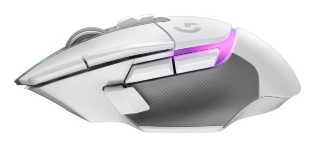 G502 X Plus Wireless Gaming Mouse  Whi - imagine 6
