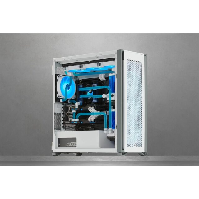 Corsair | Tempered Glass PC Case | 7000D AIRFLOW | Side window | White | Full-Tower | Power supply included No | ATX - imagine 10