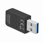 Gembird WNP-UA1300-03 Compact dual-band AC1300 USB Wi-Fi adapter - imagine 2