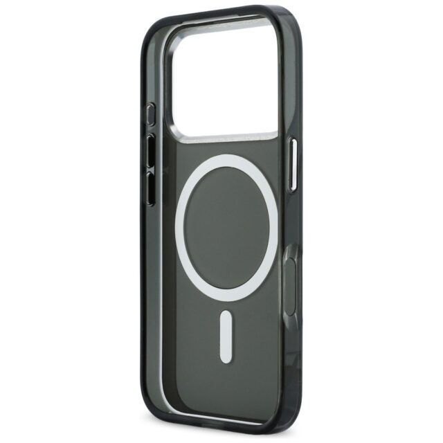 Karl Lagerfeld IML K&CH Heads Logo MagSafe Zadní Kryt pro iPhone 17 Pro Max Black - imagine 8