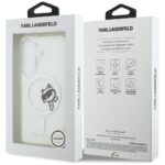 Case Karl Lagerfeld IML Peekaboo         Choupette MagSafe for Samsung Galaxy S26 Plus transparent - imagine 9