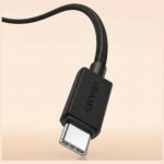 Cable USAMS U92 60W USB-C to USB-C 1.2m black - imagine 2
