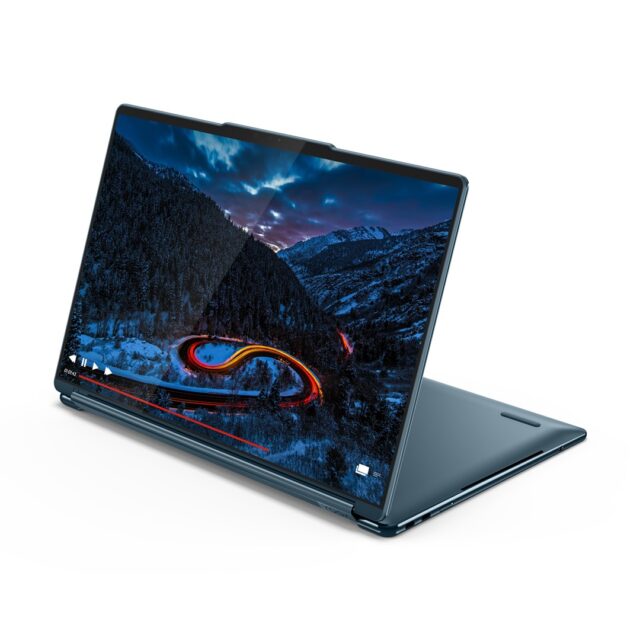 Lenovo Yoga Book 9 14IAH10 Intel Core Ultra 7 255H 35.6 cm (14 ) Touchscreen 2.8K 32 GB LPDDR5x-SDRAM 1 TB SSD Wi-Fi 7 (802.11be) Windows 11 Pro Teal - imagine 2