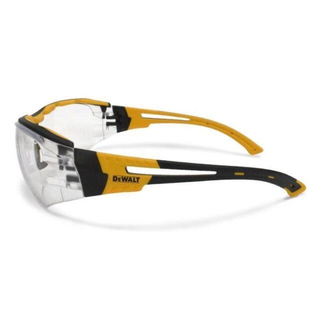 DeWalt Renovator Clear DPG108 Safety glasses frameless with upper protection transparent - imagine 4