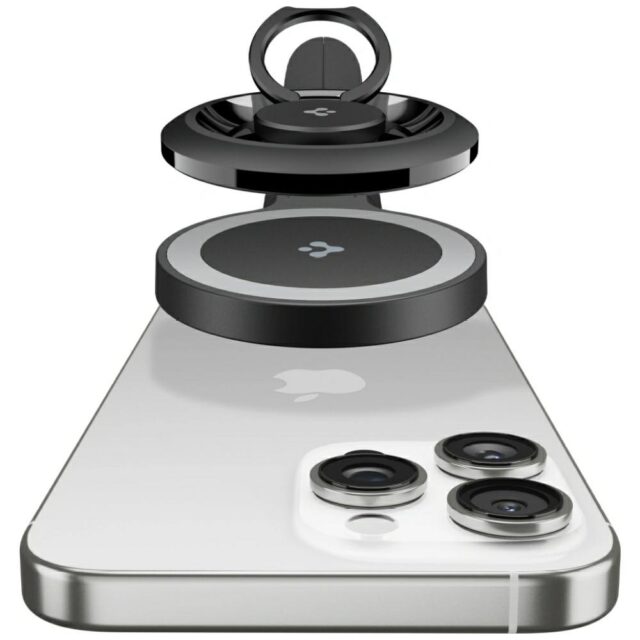 Selfiestick Spigen S581W MagSafe Bluetooth Tripod black - imagine 10