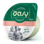 Oasy More Love Tuna with Salmon cup 70gr