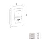 EVCS Hager witty one 11kW 3f RFID Bluetooth charging station with T2 socket - imagine 2