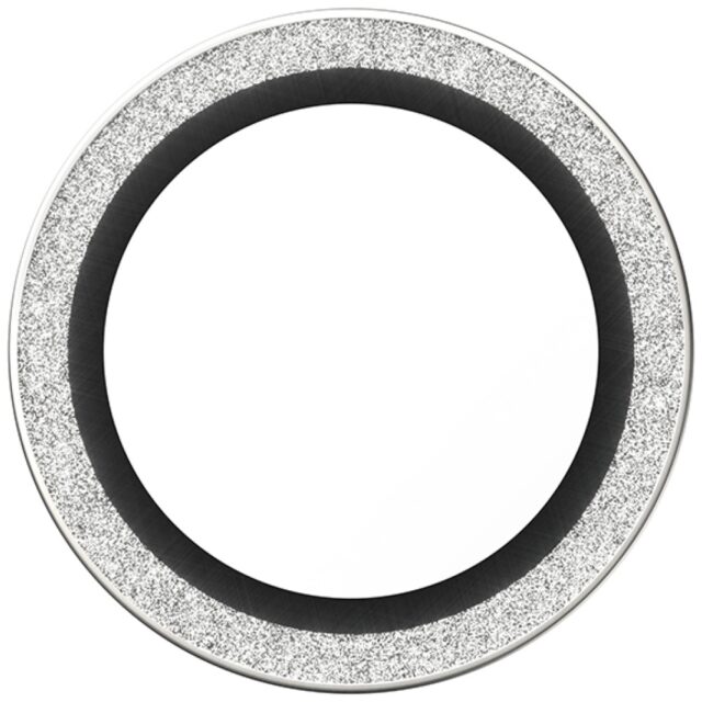 Tempered glass lens protector PanzerGlass  Hoops Glitter do iPhone Air srebrny - imagine 3