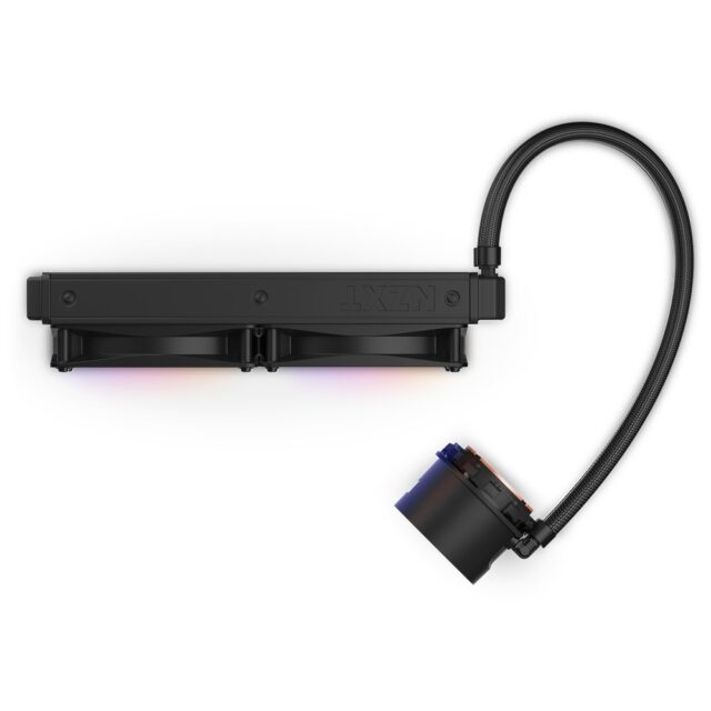 NZXT Kraken 240 RGB Processor All-in-one liquid cooler 12 cm Black 1 pc(s) - imagine 2