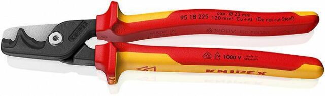 KNIPEX cable cutter StepCut XL VDE 225mm - imagine 2