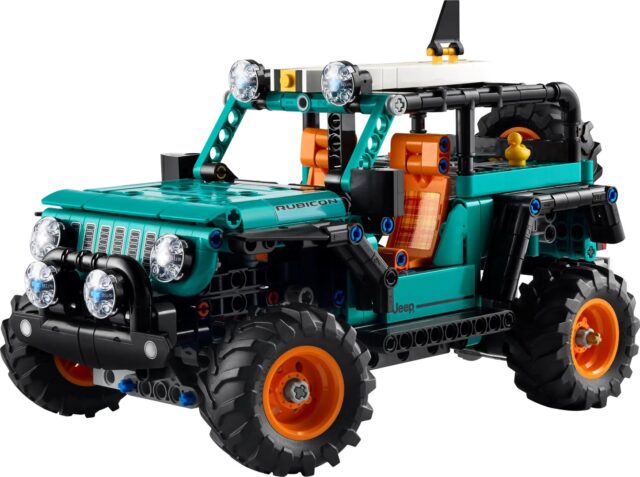 LEGO TECHNIC 42227 Jeep Wrangler Rubicon SUV - imagine 3