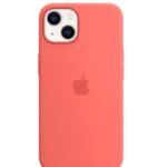 MM253ZM/A Apple Silikonový Kryt vč. Magsafe pro iPhone 13 Pink Pomelo (Pošk. Balení)