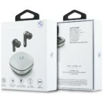 Headphones Bluetooth TWS BMW Leather      Metal Logo ENC taupe - imagine 6