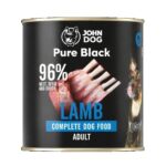 John Dog Pure Black dorosły jagnięcina karma mokra dla psa 800g