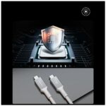 Spigen EB10020CC Essential USB-C cable 100W 2m white - imagine 4