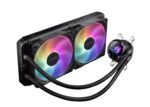 ASUS ROG STRIX LC II 280 ARGB Processor All-in-one liquid cooler 14 cm Black 1 pc(s)
