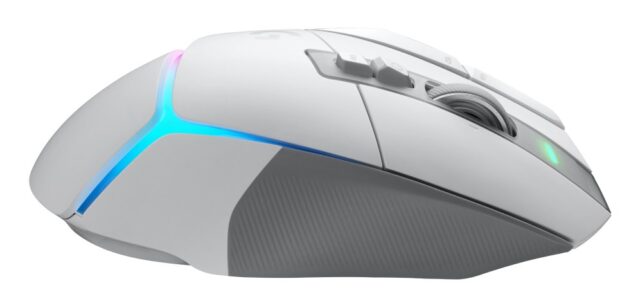 G502 X Plus Wireless Gaming Mouse  Whi - imagine 5